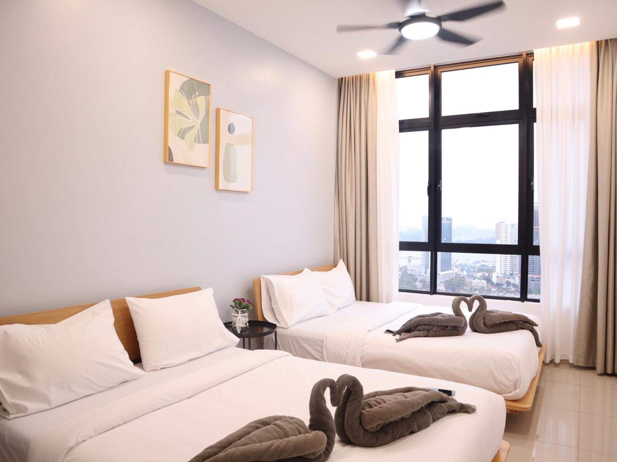 Twin Tower Residence By Nest Home【5 Mins Walk To Ciq】 Johor Bahru Eksteriør billede